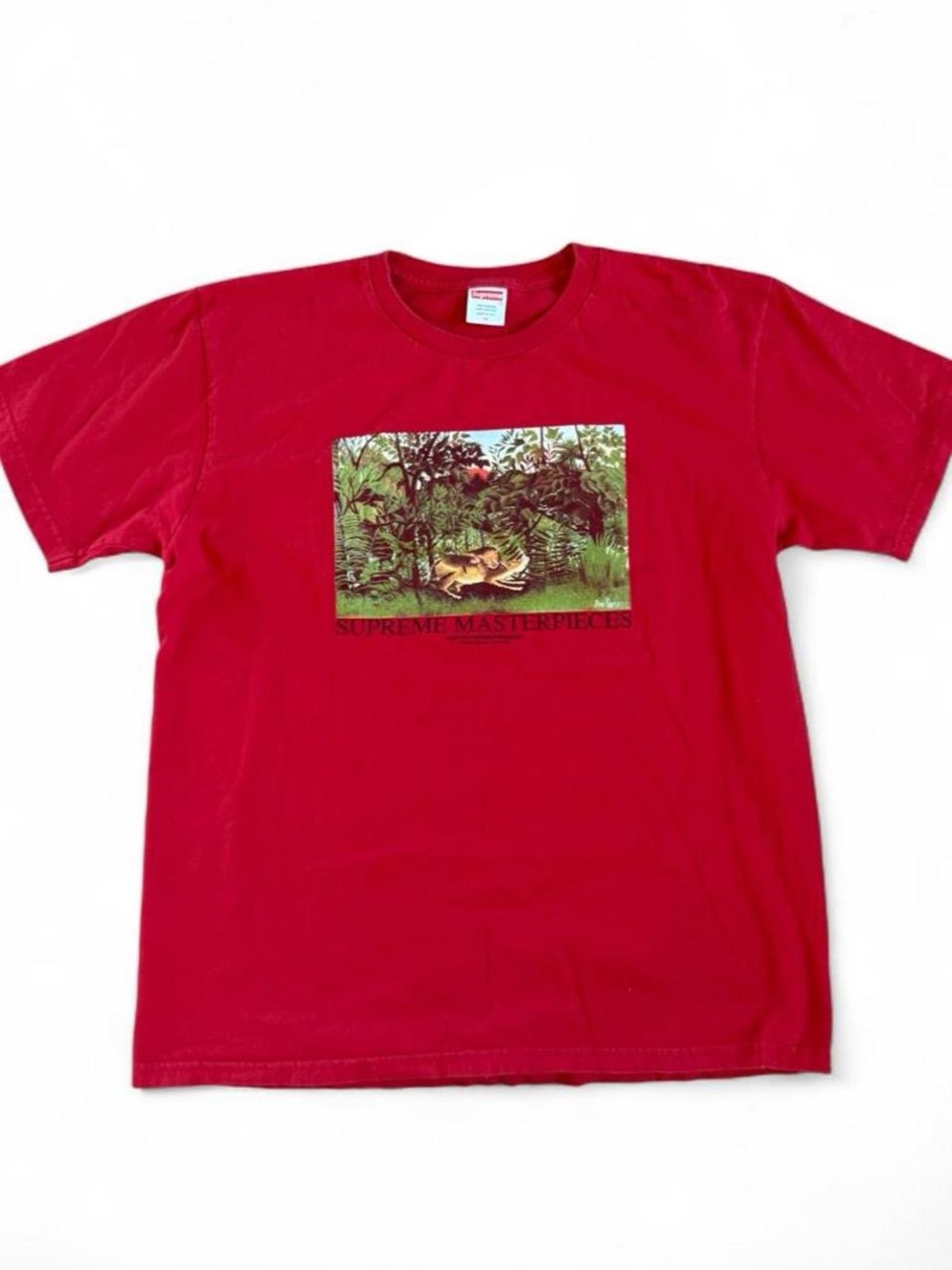 Supreme Masterpieces Tee Red Size Medium